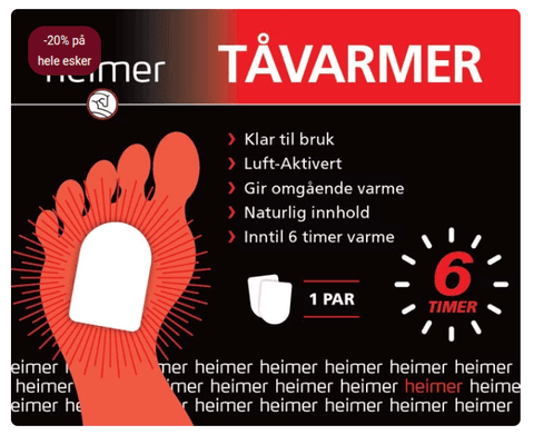 Hovedbilde Heimer T&aring;varmer