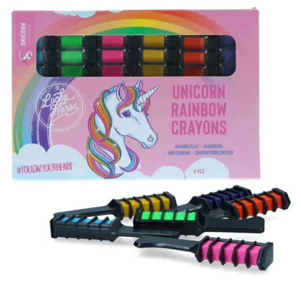 Unicorn Rainbow Crayons