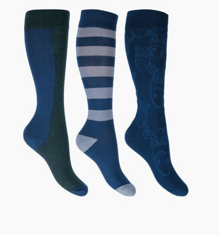 Hovedbilde HKM-Houston ridesokker 3 pk